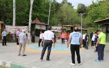 گزارش تصویری از فعالیت های ورزشی و آموزشی کنگره 60 در پارک طالقانی