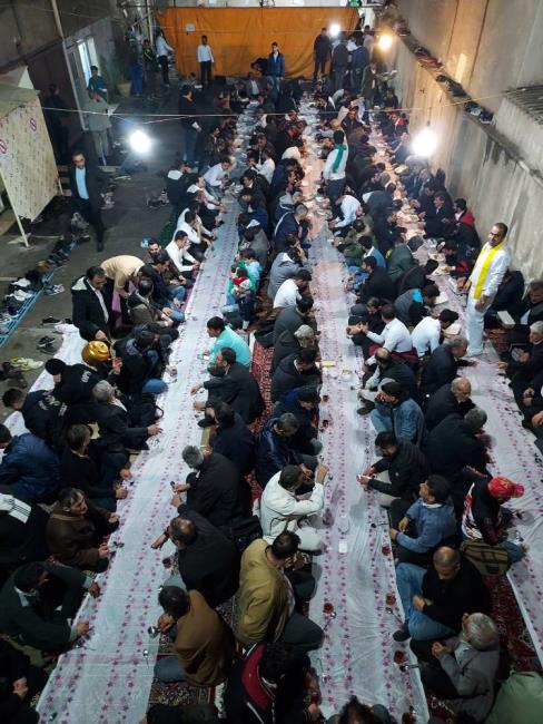 گزارش تصویری افطاری در نمایندگی حسنانی