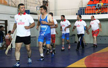 گزارش تصویری روز سوم اعزام تیم کشتی کنگره 60 به مسابقات ارمنستان