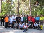 گزارش تصویری از مسابقات والیبال و بازدید اعضاء از مکان جدید شعبه سمنان