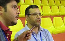 مصاحبه با مربی تیم قزوین