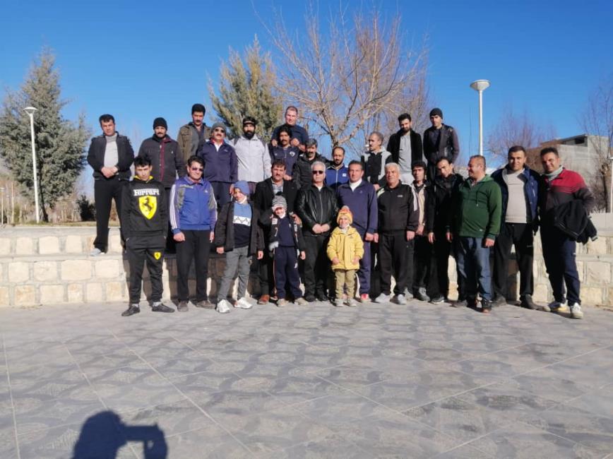 گزارش تصویری از ورزش مسافران لژیون شهر گوجان