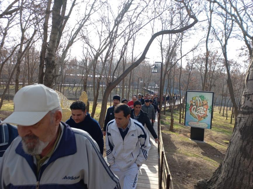 گزارش تصویری از فعالیت‌های ورزشی اعضای کنگره 60 نمایندگی زنجان