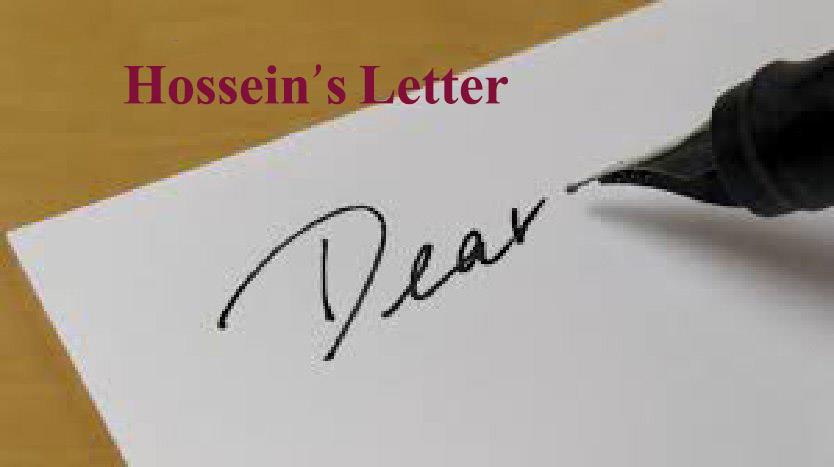 Communication of Hossein and Bill (Reply to Bill, August 24, 2023)