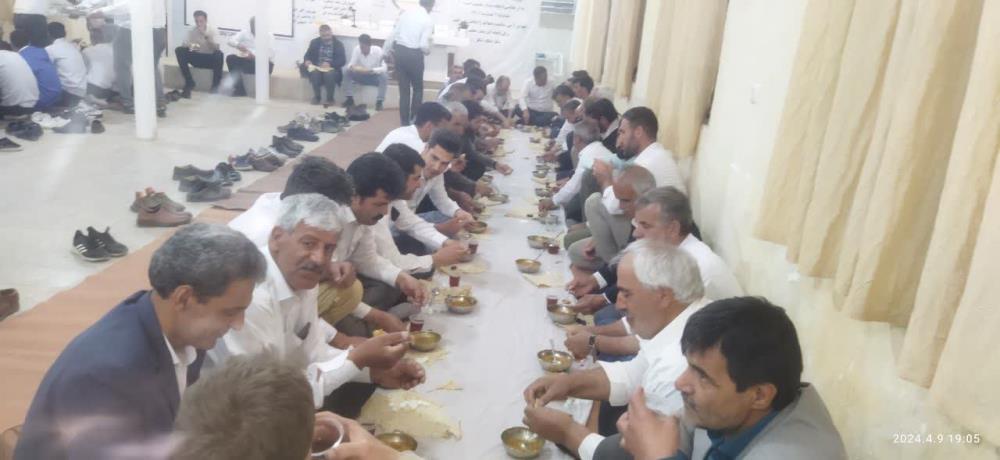 گزارش تصویری افطاری در نمایندگی شهباز