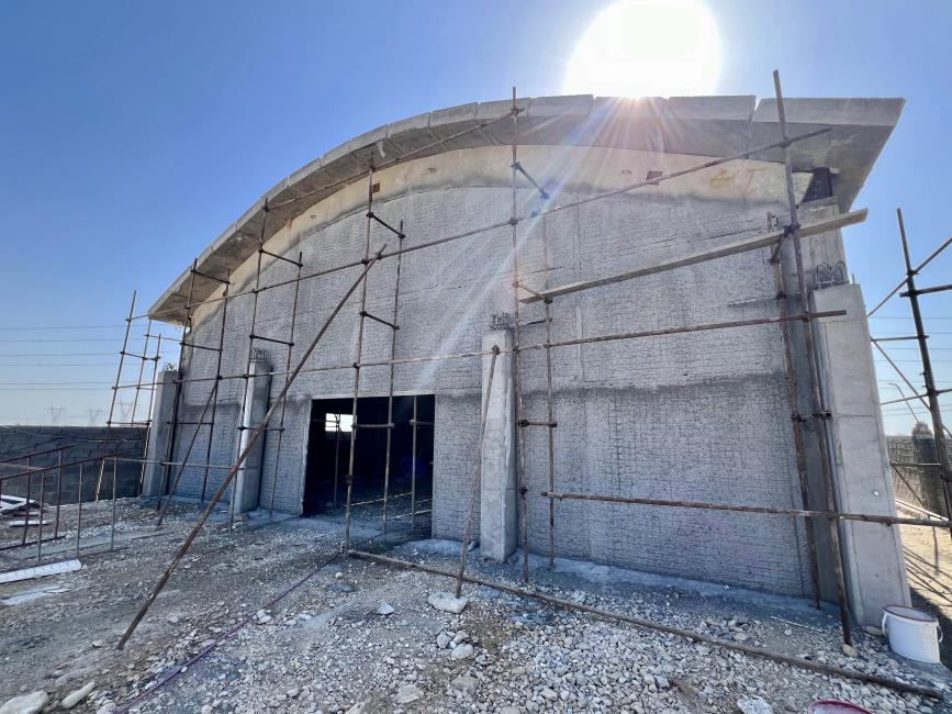 ادامه روند ساخت‌وساز ساختمان جدید نمایندگی خلیج‌فارس بوشهر