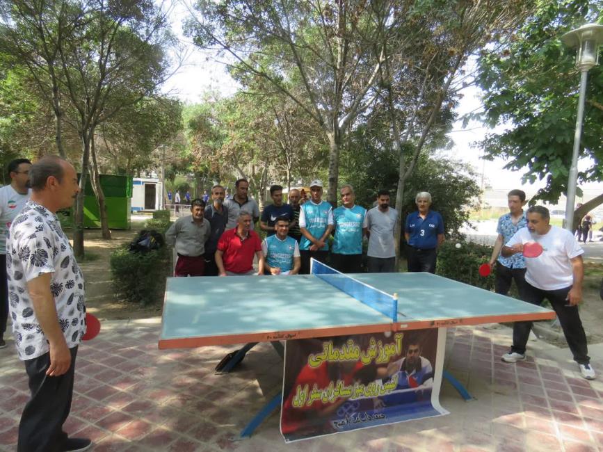 فعالیت‌های ورزشی در پارک شهدای شهرداری اصفهان 