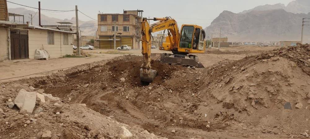 شروع ساخت زمین کنگره 60 در شهر کرمانشاه