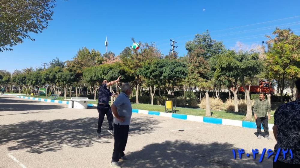 گزارش تصویری فعالیتهای ورزشی مسافران و همسفران آقا کنگره60 نمایندگی پارک لاله تاکستان