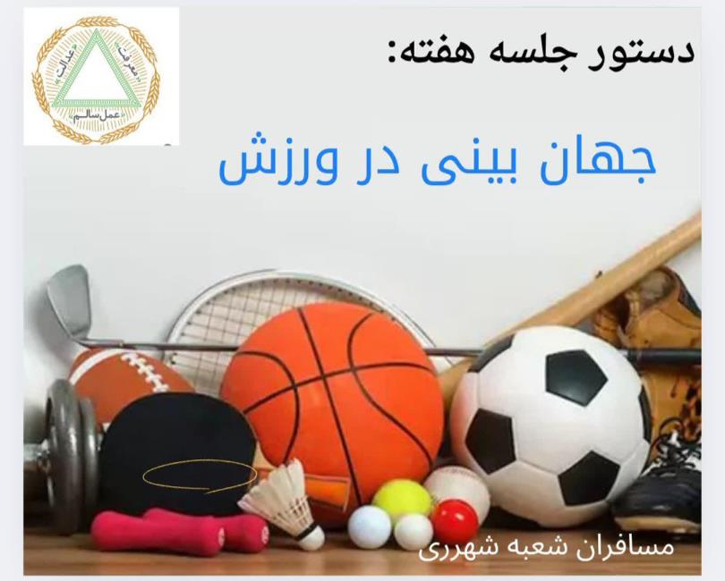 مشارکت‌های مکتوب مسافران در مورد دستور جلسه جهانبینی در ورزش