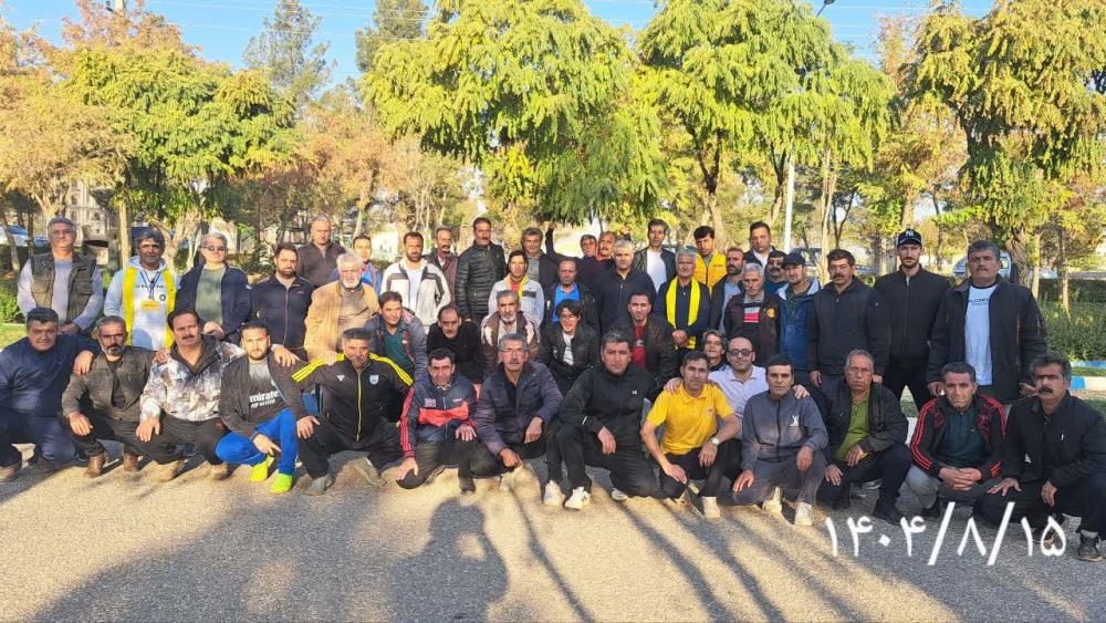 گزارش تصویری فعالیتهای ورزشی مسافران و همسفران آقا کنگره۶۰ نمایندگی پارک لاله تاکستان