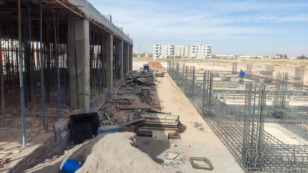 پیشرفت عملیات زیرسازی و ساخت شعبه حاجی‌آباد، کنگره ۶۰ کرمان