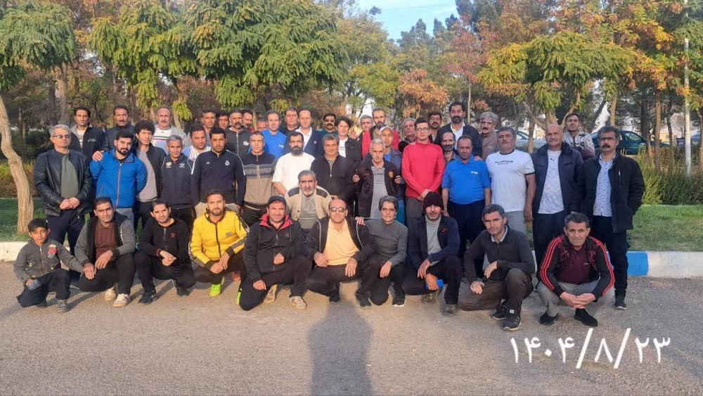 گزارش تصویری فعالیتهای ورزشی مسافران و همسفران آقا کنگره۶۰ نمایندگی پارک لاله تاکستان