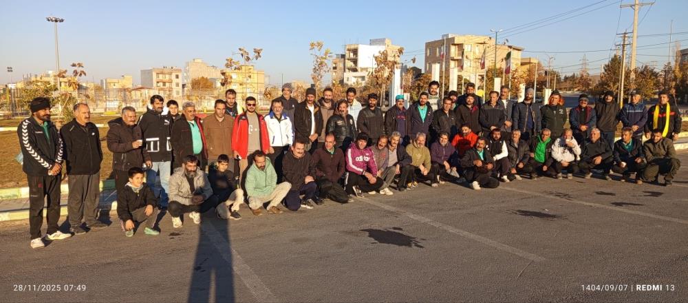 فعالیت ورزشی مسافران نمایندگی پارک خانواده الیگودرز