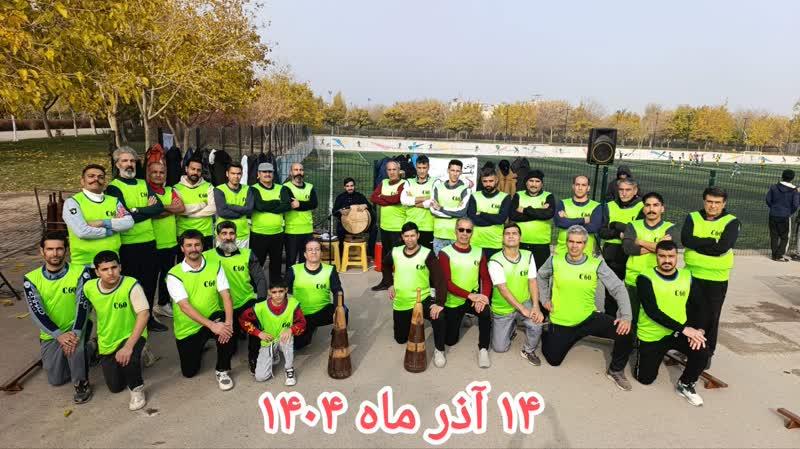 فعالیت های ورزشی مسافران بوستان بهار مشهد