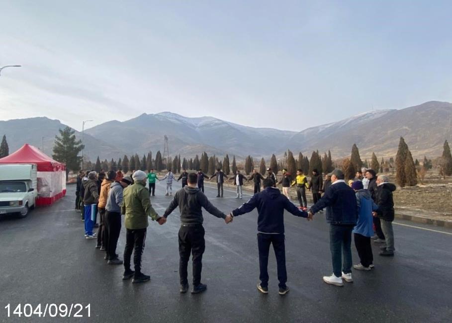 گزارش تصویری از فعالیت ورزشی پارک باهنر اراک 