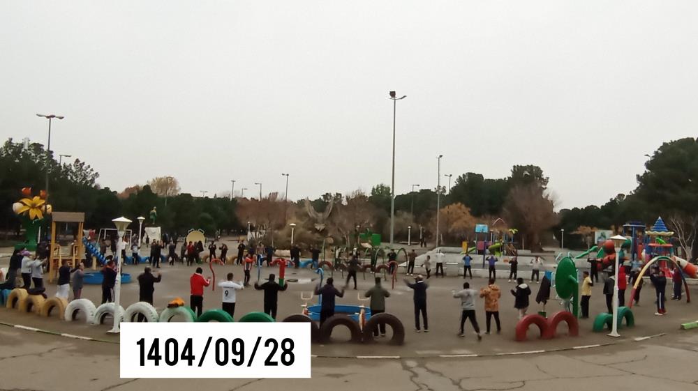 گزارش فعالیتهای ورزشی نمایندگی پارک فدک قم