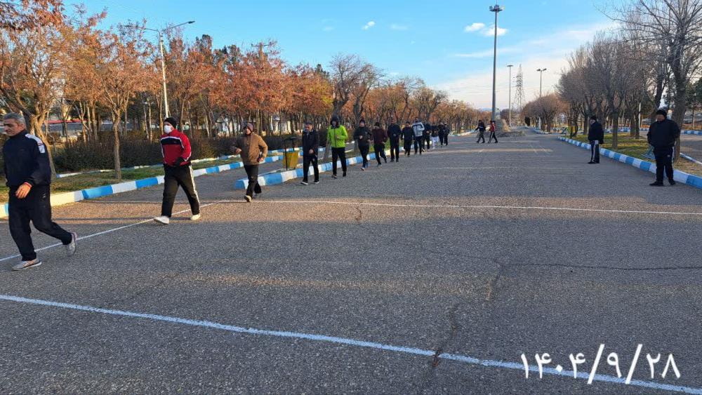 گزارش تصویری فعالیت‌های ورزشی مسافران و همسفران آقا کنگره۶۰، نمایندگی پارک لاله تاکستان