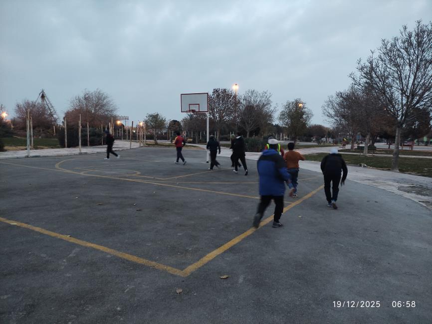 فعالیت های آموزشی و ورزشی مسافران پارک عطر یاس 