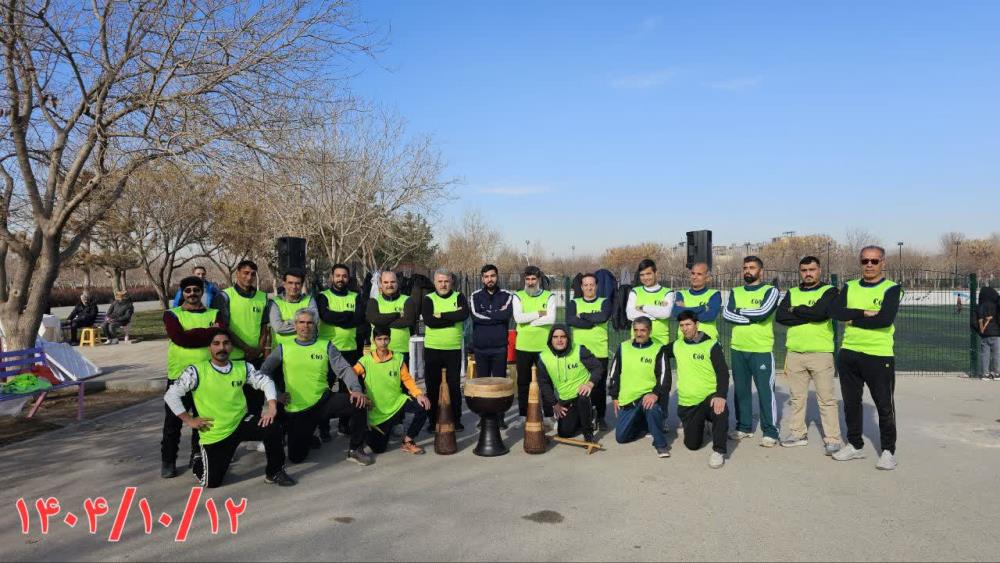 فعالیت های ورزشی مسافران بوستان بهار مشهد