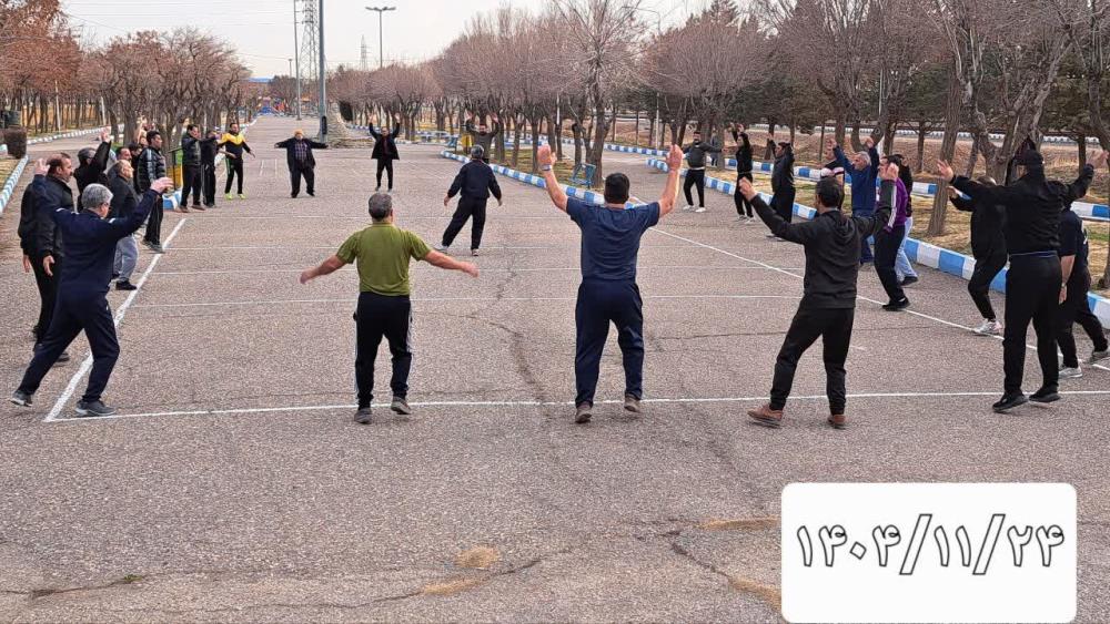 گزارش تصویری فعالیت‌های ورزشی مسافران و همسفران آقا، کنگره۶۰ نمایندگی پارک لاله تاکستان