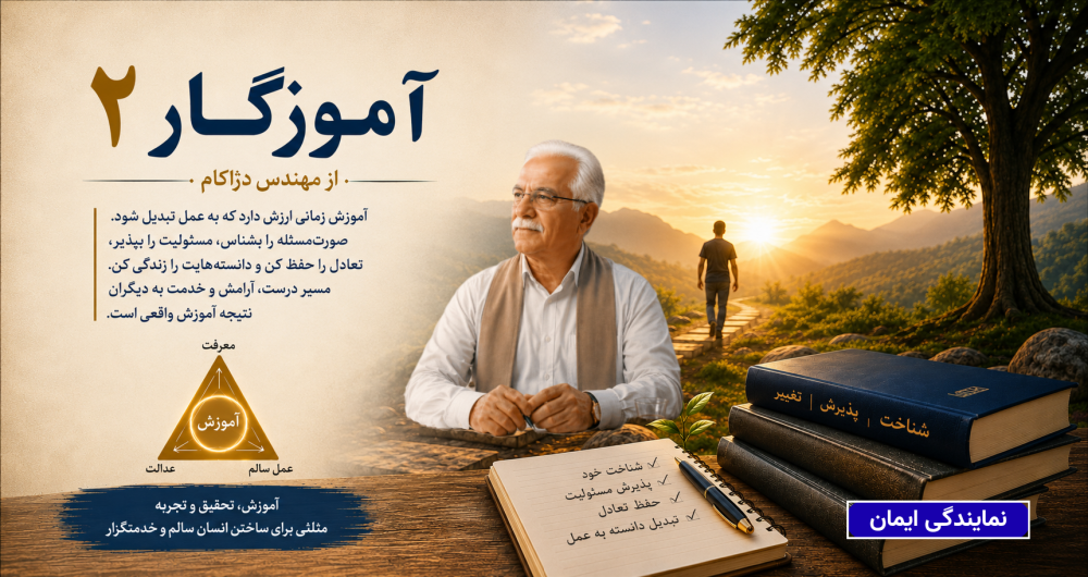برداشتی از سی‌دی «آموزگار ۲»