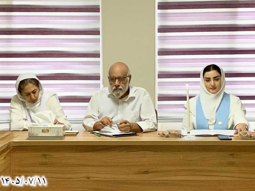 جلسه هماهنگی اسیستانت‌های گروه خانواده در ساختمان ققنوس