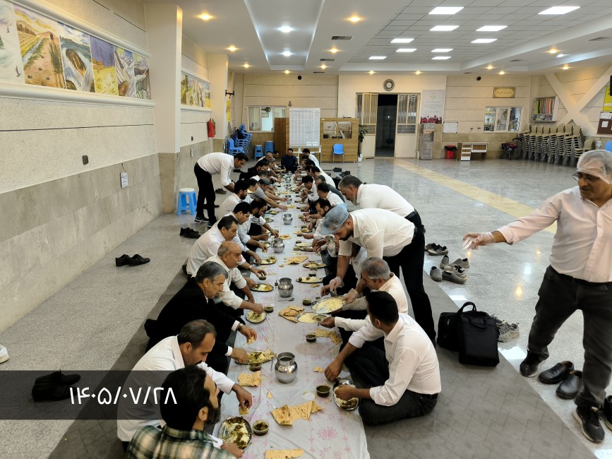 گزارش تصویری مراسم بزرگداشت جناب مهندس حسین دژاکام و طبخ غذا