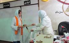 مراسم تجلیل از  کمک راهنما خانم سهیلا اسدی با حضور سرکار خانم آنی