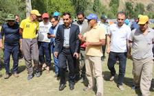 بازدید مسئولین مازندران از اردو بلده
