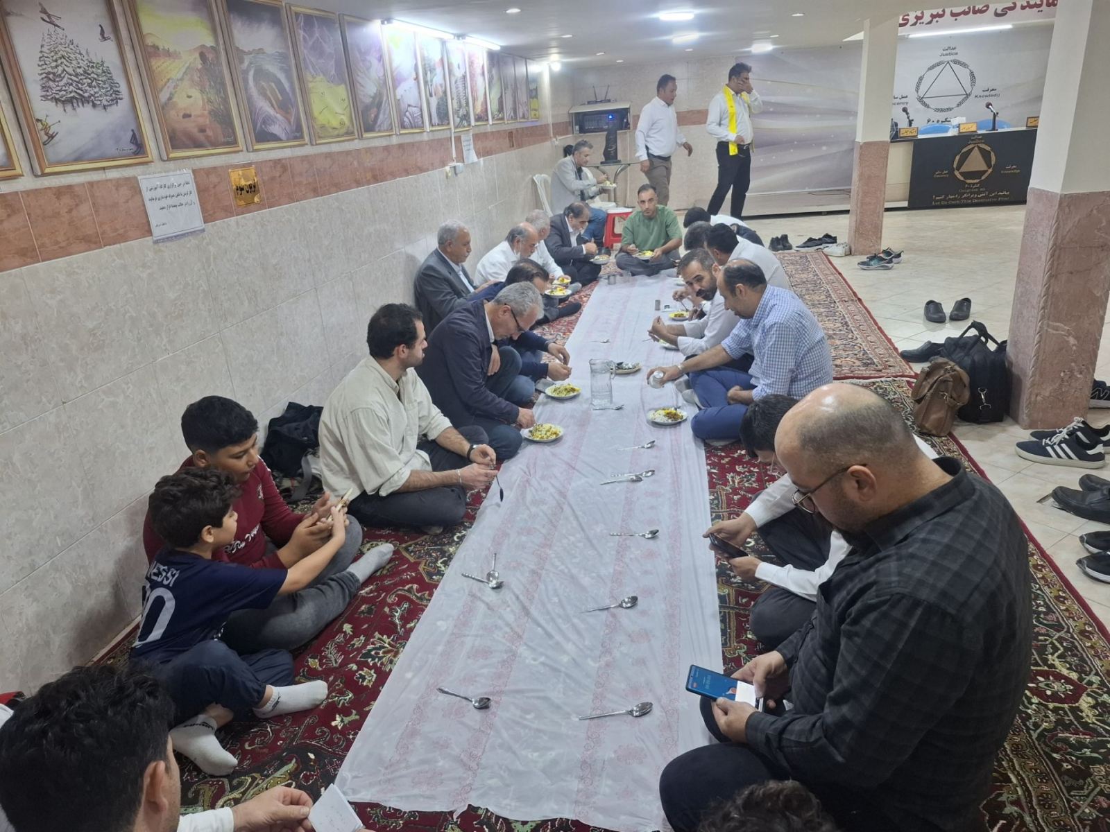 مراسم بزرگداشت آقای مهندس ۴