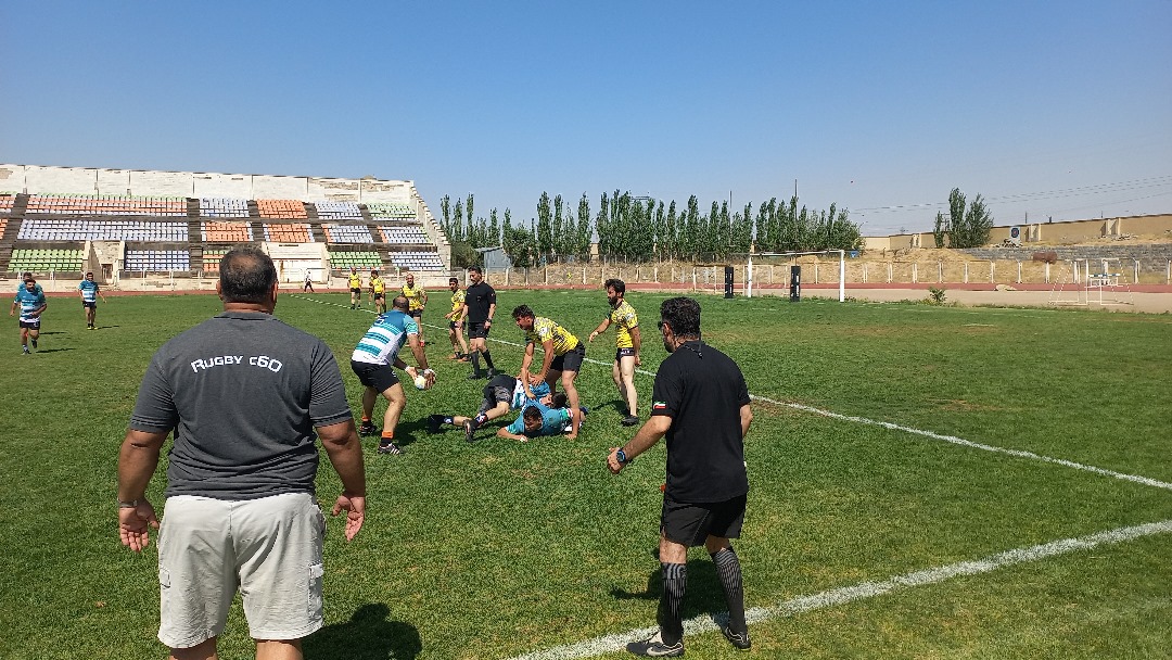 تصویری از مسابقات راگبی