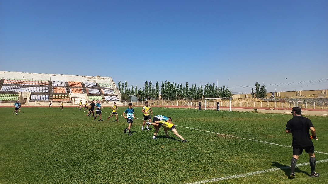 تصویری از مسابقات راگبی