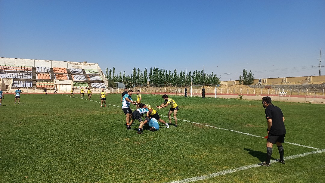 تصویری از مسابقات راگبی