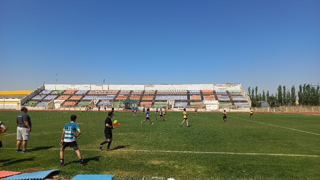 تصویری از مسابقات راگبی