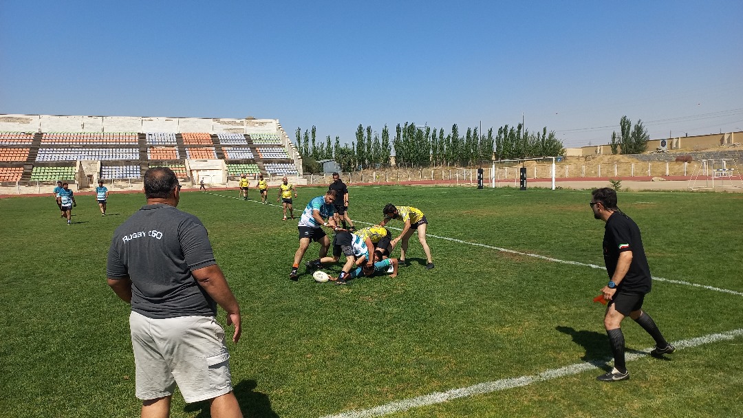 تصویری از مسابقات راگبی