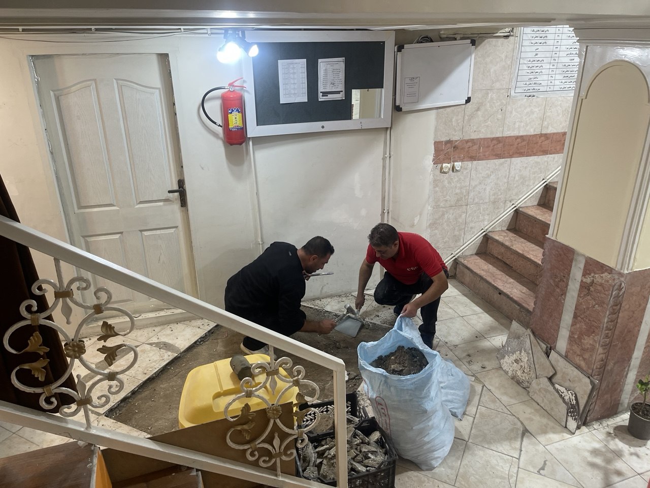 تعمیرات شعبه ۱۰