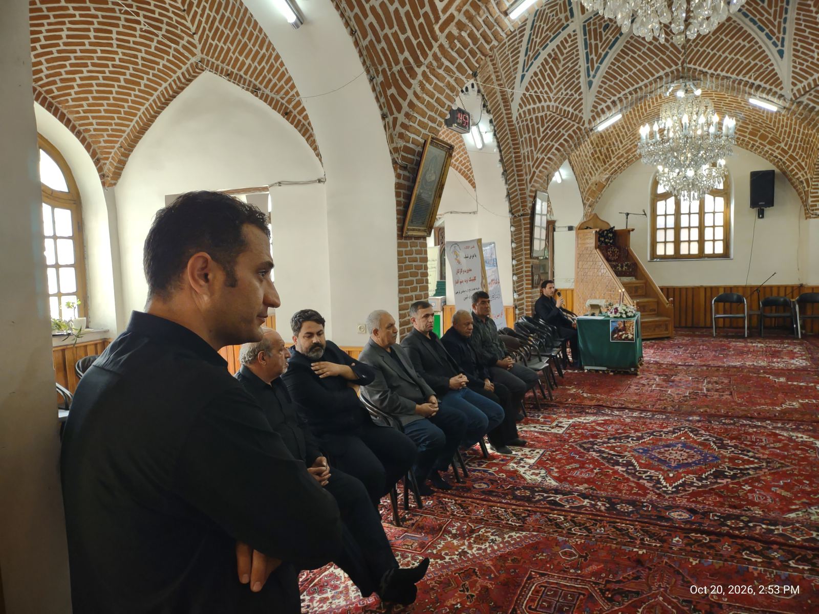 مراسم بزرگداشت آقای مهندس ۹