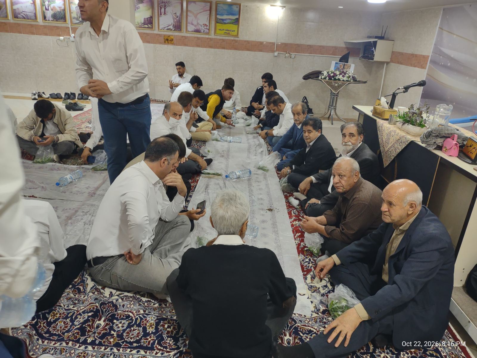 مراسم یادبود آقای مهندس ۸