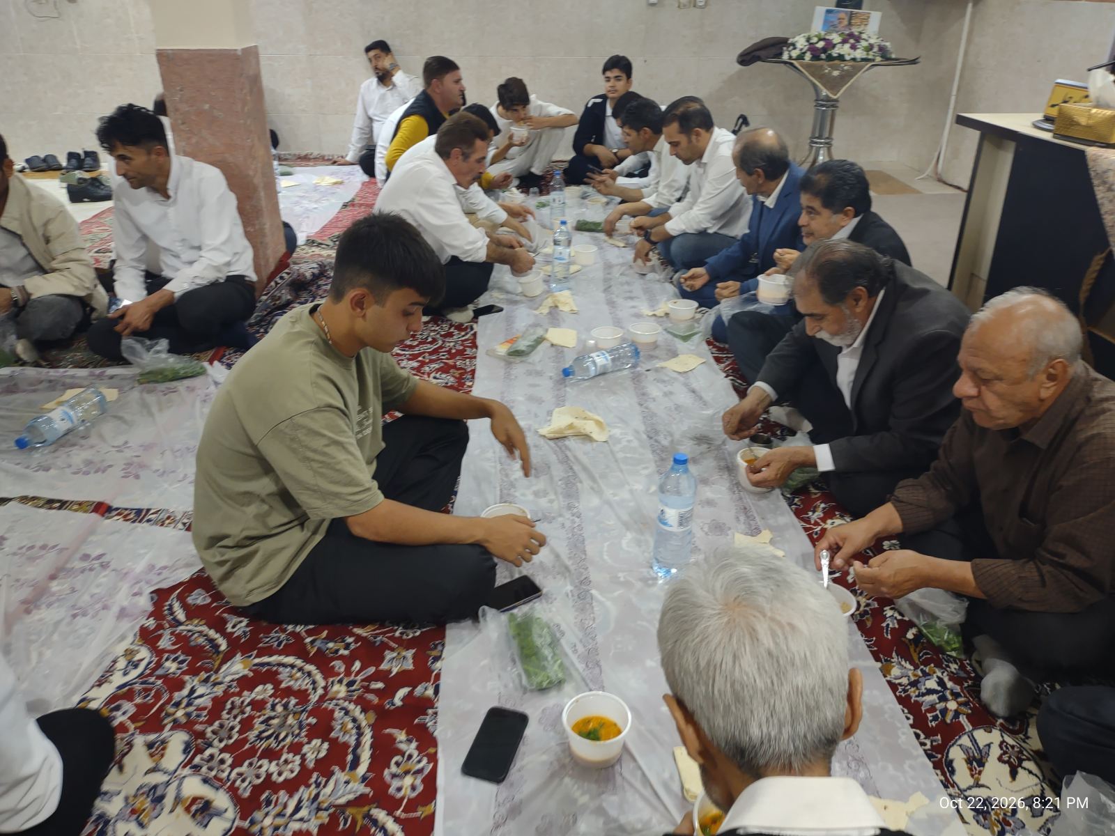 مراسم یادبود آقای مهندس ۱۳