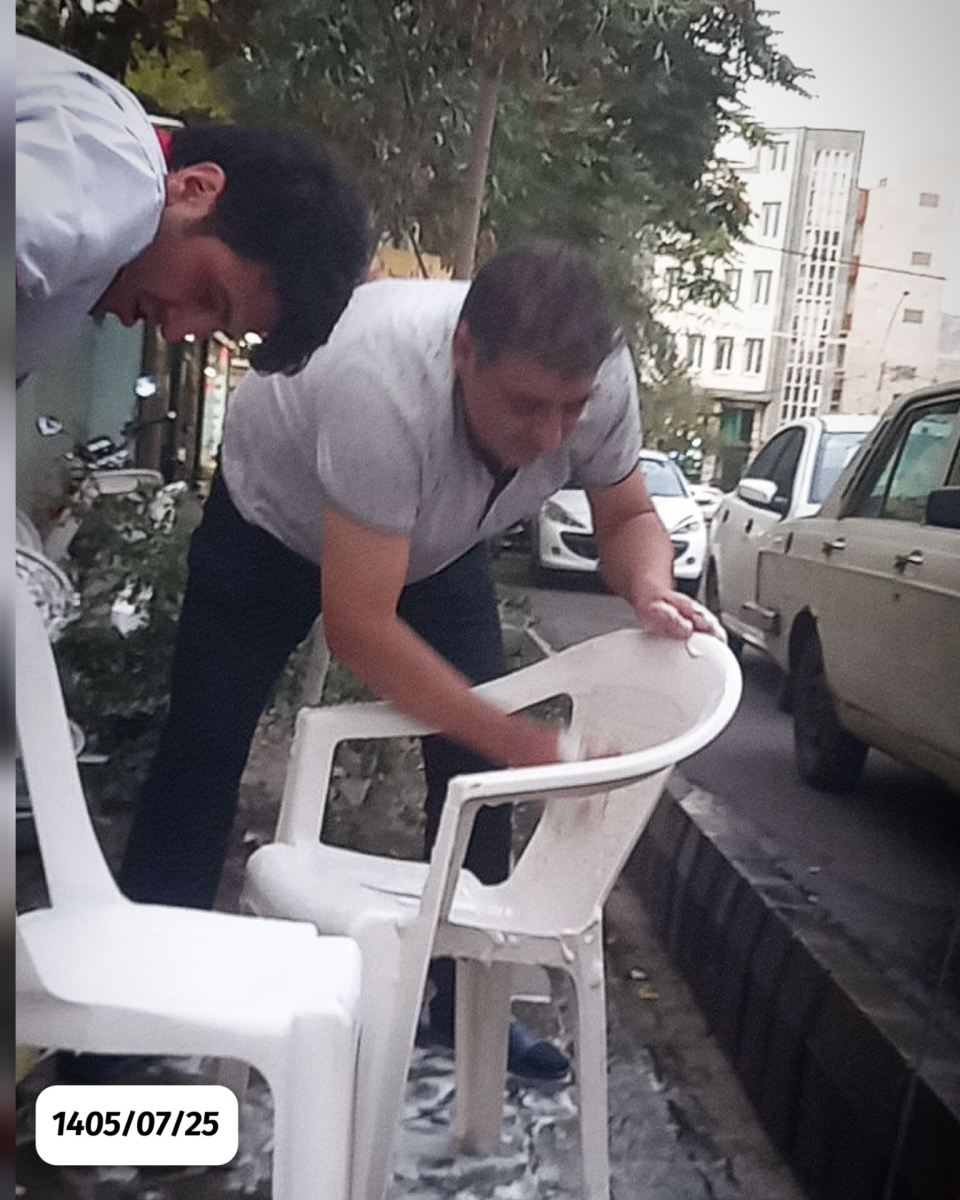 آماده‌سازی مراسم یادبود ۴