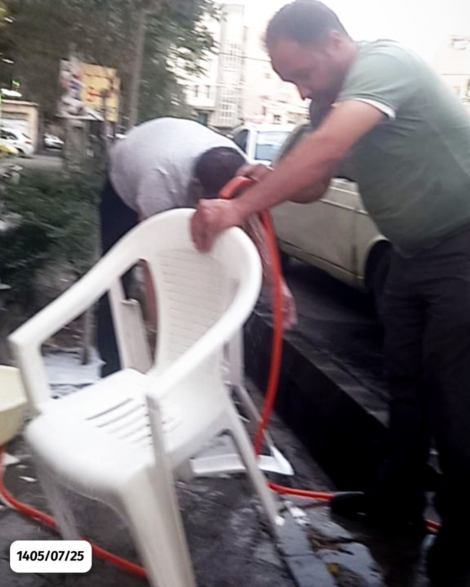 آماده‌سازی مراسم یادبود ۳